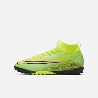 Ghete Fotbal Nike Jr. Mercurial Superfly 7 Academy MDS TF Artificial-Turf Fete Lămâie Negrii | TKAN-